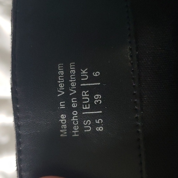 Aldo suede over the knee high boots black 8.5 - Picture 6 of 7